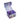Close-up of space girl and nebula galaxy design on plastic double anime deckbox