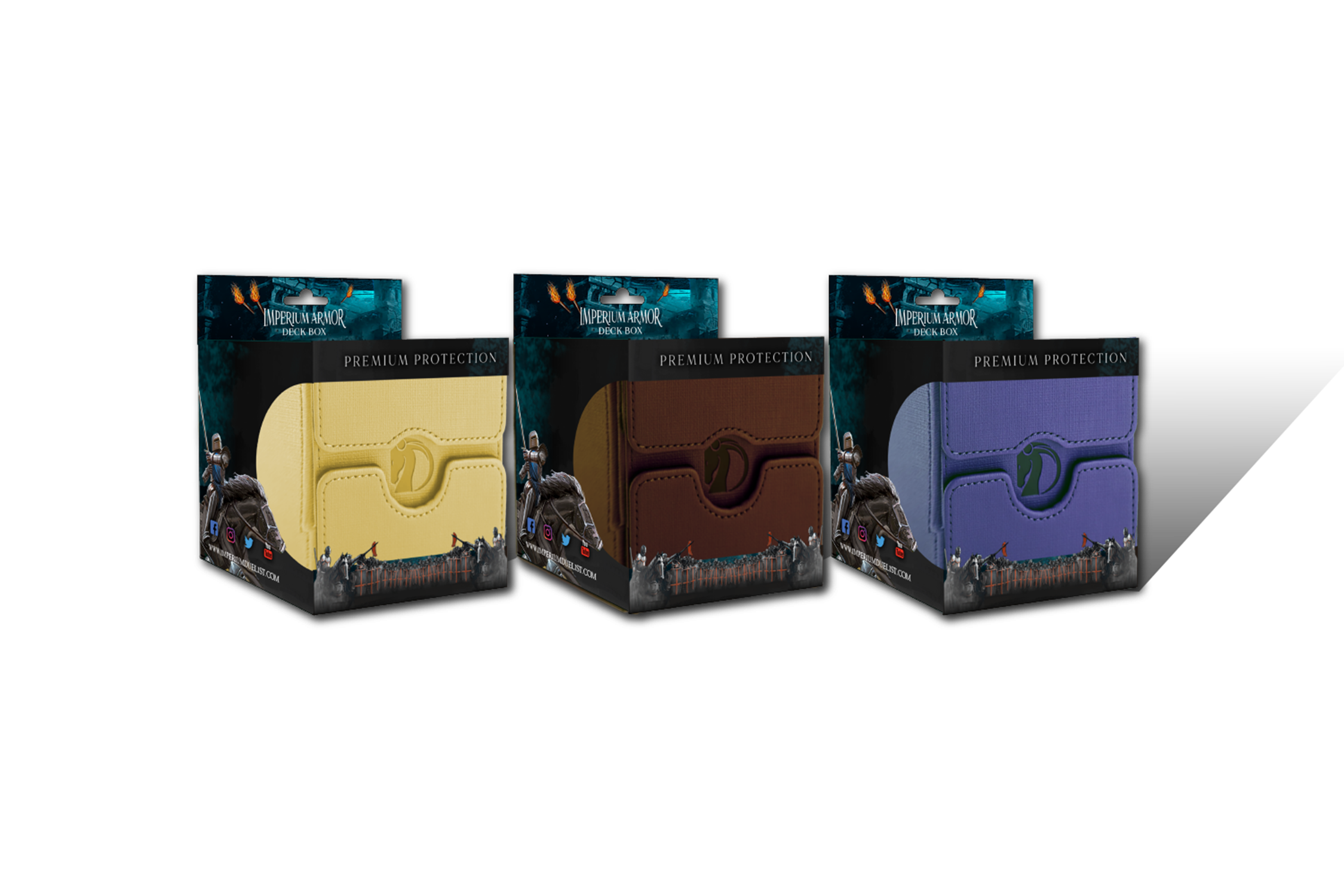 Armor Deckboxes (3 Pack)