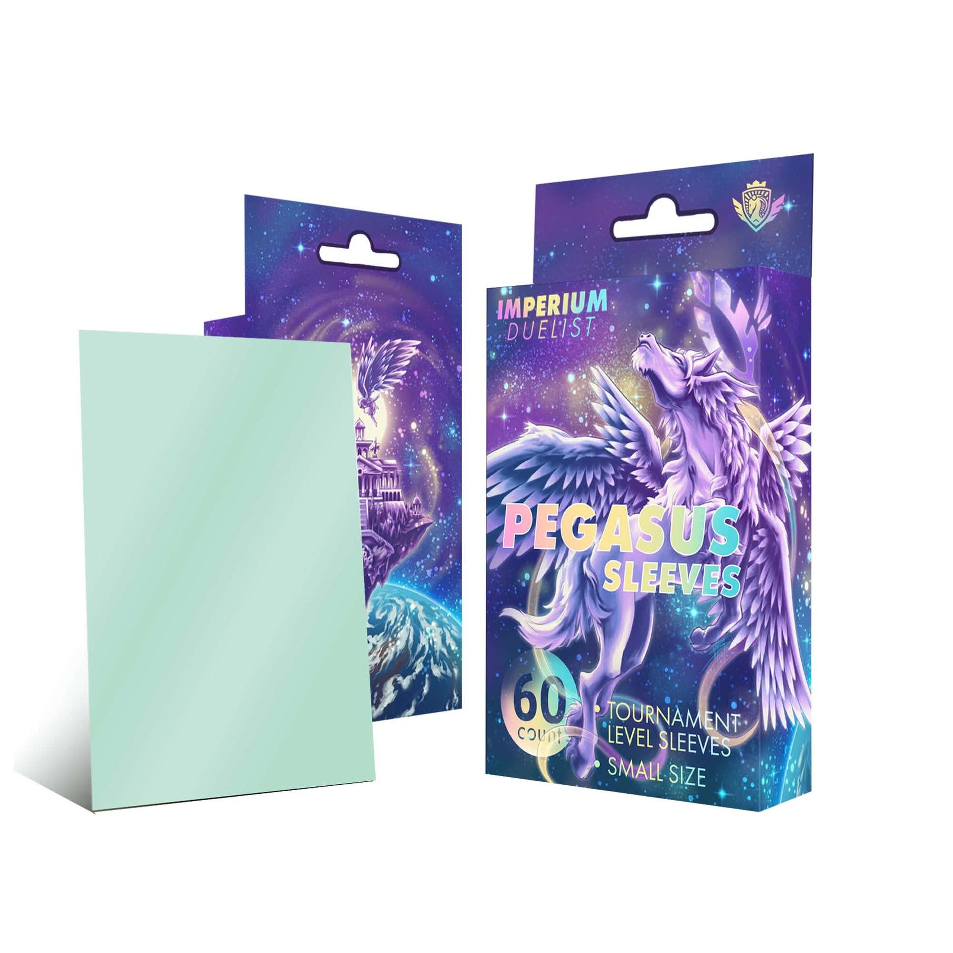 Pegasus Sleeves  Smooth Shuffle, Tournament Level TCG Sleeves  Imperium  Duelist